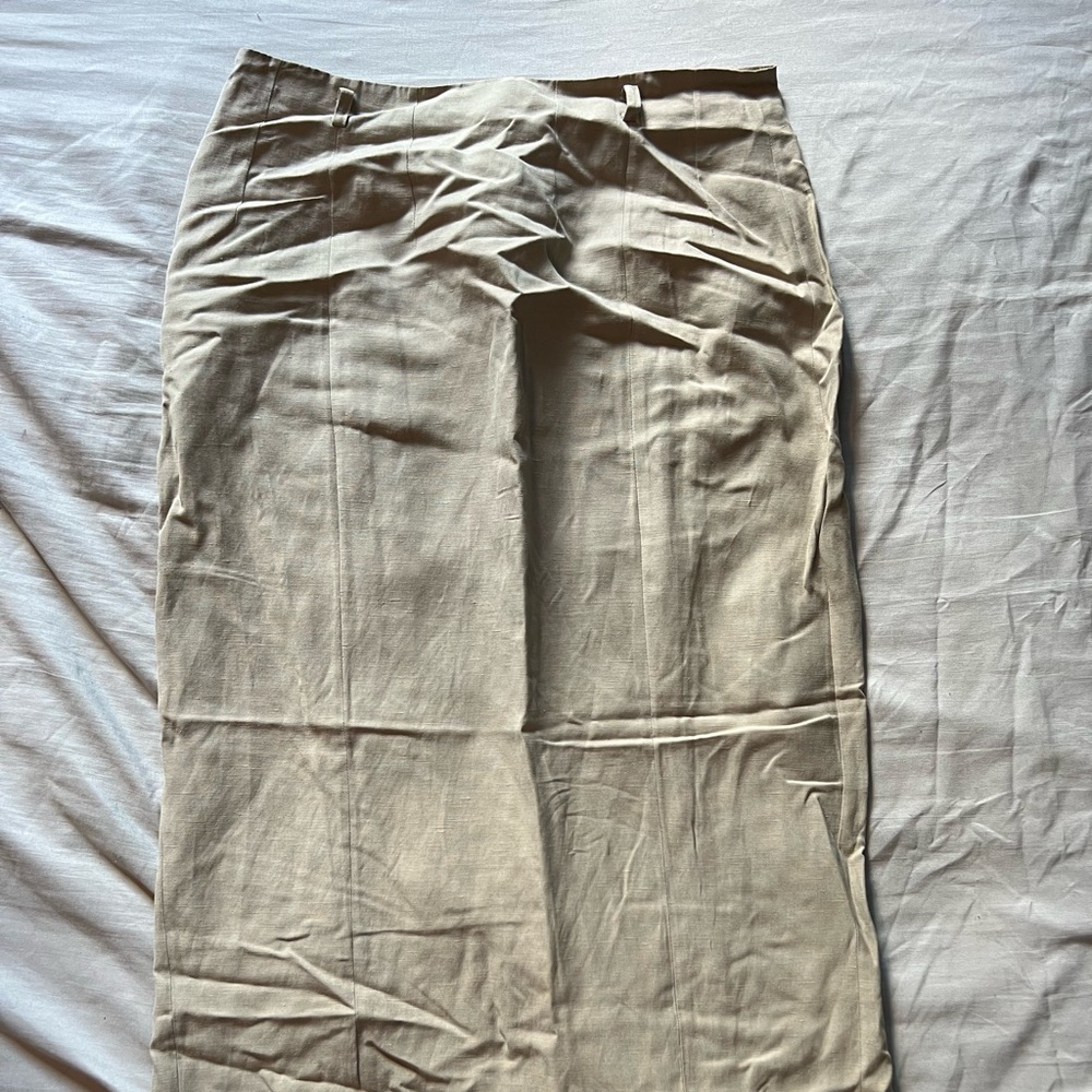 Apostrophe long beige skirt 40